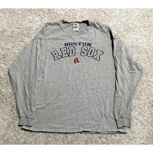 Vintage Delta Pro Weight Boston Red Sox Long Sleeve T-Shirt Gray Men’s XL